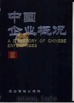 中国企业概况  2   1988  PDF电子版封面  7800010414  中国企业概况编辑委员会，中国企业概况编辑部编 