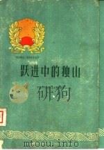 跃进中的独山   1960  PDF电子版封面  3115·142  中国共产党独山县委员会编写 