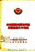 共青团赣湘闽粤四省百县会议文件选集（1958 PDF版）