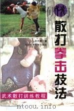 散打拳击技法   1994  PDF电子版封面  7810039059  佟庆辉著 