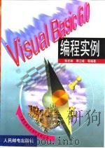 Visual Basic 6.0编程实例   1999  PDF电子版封面  7115078491  张宏林等编著 