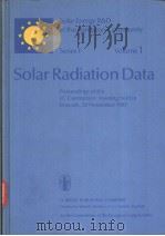 Solar Energy R&D in the European Community Series F Volume 1 Solar Radiation Data     PDF电子版封面     