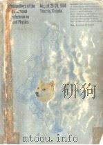 Proceedings of the International Conference on Cloud Physics     PDF电子版封面     