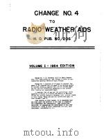 CHANGE NO.4 TO RADIO WEATHER AIDS H.O.PUB.NO.206（ PDF版）