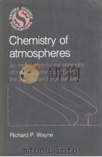 Chemistry of atmospheres（ PDF版）