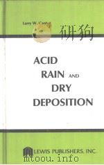ACID RAIN AND DRY DEPOSITION（ PDF版）