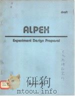 ALPEX     PDF电子版封面     