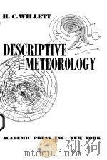 H.C.WILLETT  DESCRIPTIVE METEOROLOGY     PDF电子版封面     
