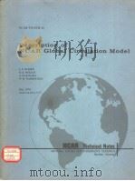 Description of NCAR Global Circulation Model     PDF电子版封面     