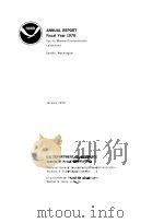 ANNUAL REPORT Fiscal Year 1978     PDF电子版封面     