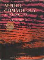 APPLIED CLIMATOLOGY  AN INTRODUCTION     PDF电子版封面     