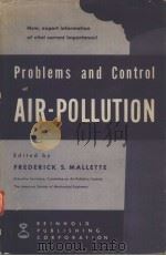 PROBLEMS AND CONTROL OF AIR POLLUTION（ PDF版）