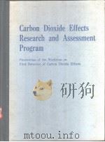 Carbon Dioxide Effects Research and Assessment Program     PDF电子版封面     