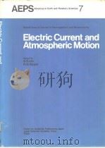 Electric Current and Atmospheric Motion（ PDF版）