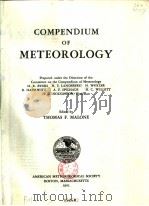 COMPENDIUM OF METEOROLOGY     PDF电子版封面     