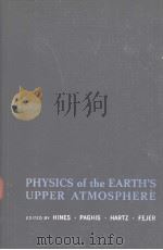 Physics of the Earth's Upper Atmosphere     PDF电子版封面     