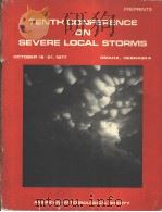 10TH CONFERENCE ON SEVERE LOCAL STORMS Sponsored by the AMERICAN METEOROLOGICAL SOCIETY     PDF电子版封面     