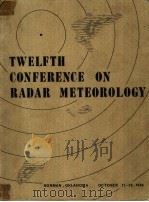 TWELFTH CONFERENCE ON RADAR METEOROLOGY（ PDF版）