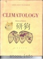 CLIMATOLOGY  Reviews of Research     PDF电子版封面     
