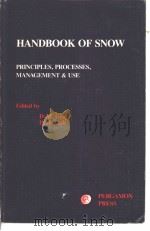 HANDBOOK OF SNOW     PDF电子版封面     