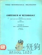 COMPENDIUM OF METEOROLOGY VOLUME II PART 2-AERONAUTICAL METEOROLGY     PDF电子版封面     