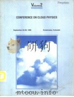 CONFERENCE ON CLOUD PHYSICS  Volume2（ PDF版）