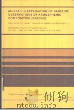 SCIENTIFIC APPLICATION OF BASELINE OBSERVATIONS OF ATMOSPHERIC COMPOSITION(SABOAC)（ PDF版）