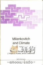 Milankovitch and Climate  (Part1-2)     PDF电子版封面  902771777x   