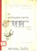 on erthquake risk for nuclear power plants（ PDF版）