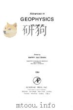 Advances in GEOPHYSICS  VOLUME 26（ PDF版）