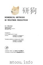 NUMERICAL METHODS IN WEATHER PREDICTION（ PDF版）