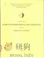 Fourth Consolidated GUIDE TO INTERNATIONAL DATA EXCHANGE through the WORLD DATA CENTRES     PDF电子版封面     
