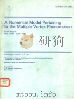 A Numerical Model Pertaining to the Multiple Vortex Phenomenon（ PDF版）