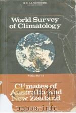 Climates of Australia and New Zealand     PDF电子版封面  0444408274   