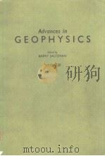 Advances in  GEOPHYSICS  VOLUME 20     PDF电子版封面  0120188201   