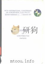 SUMMARIES OF CONTRIBUTED PAPERS     PDF电子版封面     
