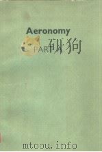 Aeronomy  PARY A     PDF电子版封面     