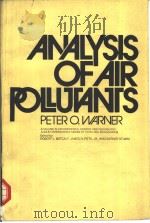 ANALYSIS OF AIR POLLUTANTS     PDF电子版封面     
