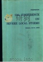 12th CONFERENCE ON SEVERE LOCAL STORMS     PDF电子版封面     