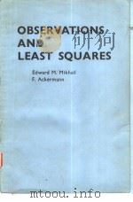 OBSERVATIONS AND LEAST SQUARES     PDF电子版封面     