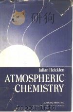 Atmospheric Chemistry     PDF电子版封面  0123367409   