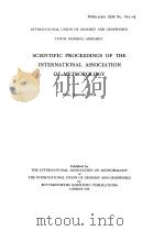 SCIENTIFIC PROSEEDINGS OF THE INTERNATIONAL ASSOCIATION OF METEOROLOGY     PDF电子版封面     