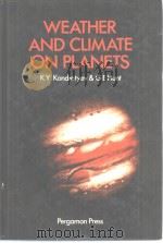 WEATHER AND CLIMATE ON PLANETS     PDF电子版封面     
