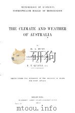 THE CLIMATE AND WEATHER OF AUSTRALIA（ PDF版）