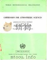 COMMISSION FOR ATMOSPHERIC SCIENCES  ABRIDGED FINAL REPORT OF THE FIFTH SESSION（ PDF版）
