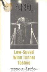 Low-Speed Wind Tunnel Testing     PDF电子版封面     