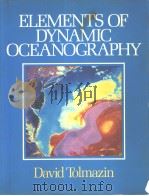 ELEMENS OF DYNAMIC OCEANOGRAPHY     PDF电子版封面  0045510717   