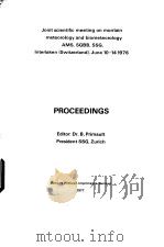 PROCEEDINGS     PDF电子版封面     