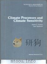 Geophysical Monograph 29 Maurice Ewing Volume 5  Climate Processes and Climate Sensitivity     PDF电子版封面  0875904041   