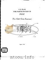 U.S.PLAN FOR PARTICIPATION IN FGGE (First GARP Global Experiment)     PDF电子版封面     